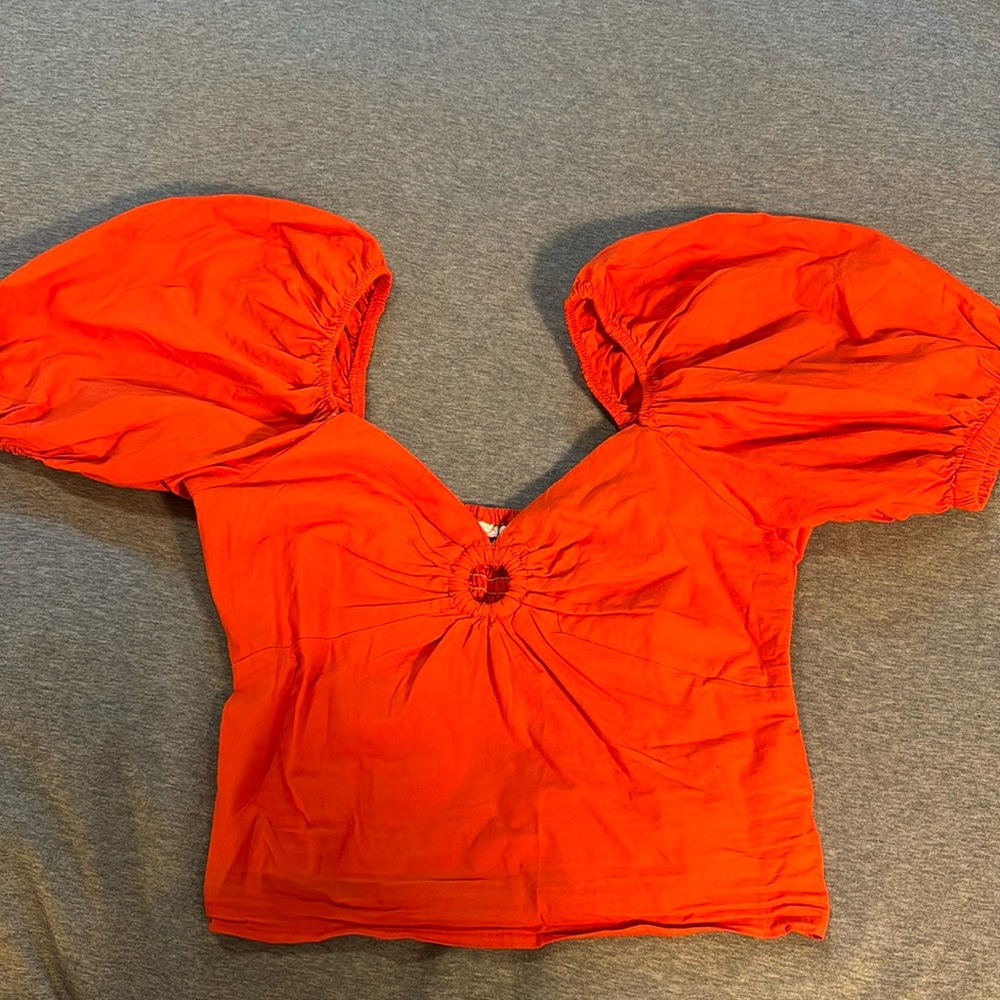 Sim & Sam Orange Top